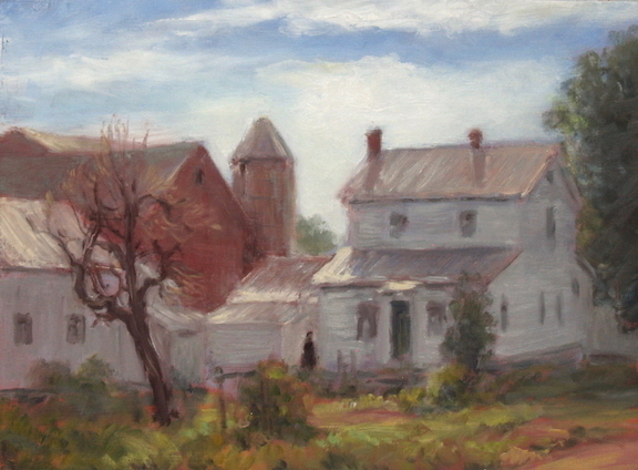 Jack Liberman landscape paintings of Ohio Amish country