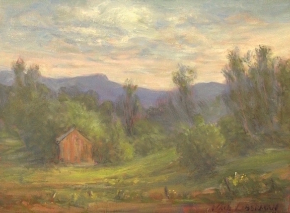 Jack Liberman landscape paintings of Vermont