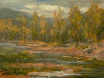     Recent plein air landscapes