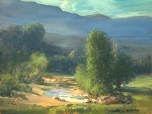     Recent plein air landscapes