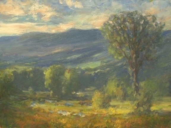 Jack Liberman landscape paintings of Vermont