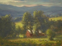     Recent plein air landscapes