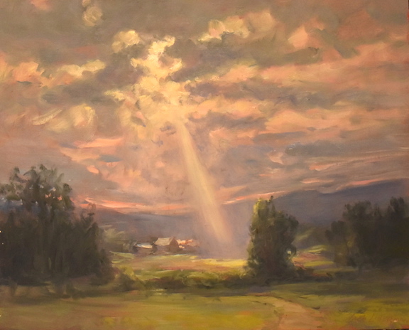 Jack Liberman landscape paintings of Vermont