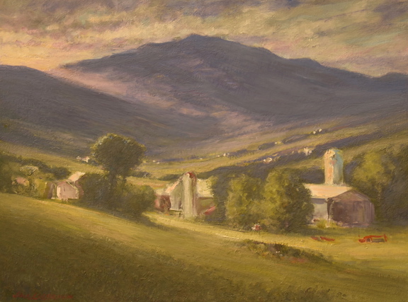 Jack Liberman plein air landscape paintings of Vermont