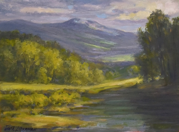 Jack Liberman plein air landscape paintings of Vermont