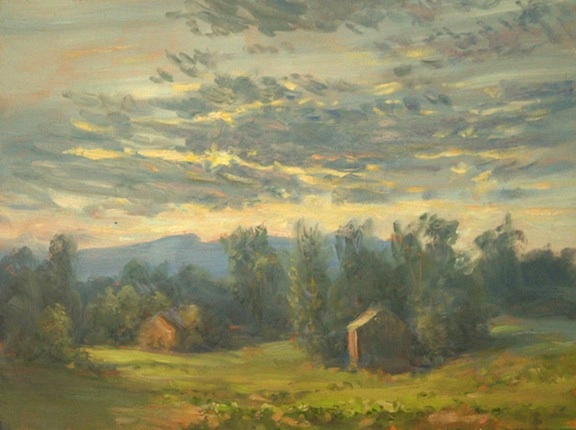 Jack Liberman plein air landscape paintings of Vermont
