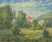 Jack Liberman Vermont landscape painting