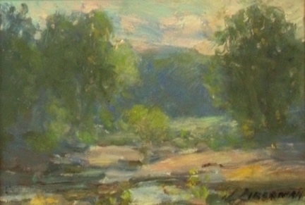 Jack Liberman plein air landscape paintings of Vermont