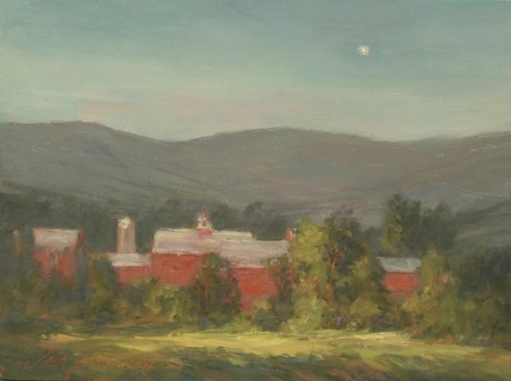 Jack Liberman plein air landscape paintings of Vermont