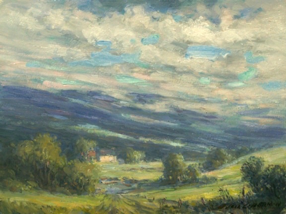 Jack Liberman plein air landscape paintings of Vermont